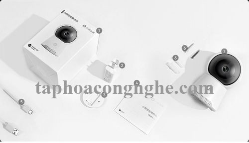 Reoqoo x10b 2K UHD Ai 360 P / T Camera trong nhà nhìn màu ban đêm phát hiện em bé khóc khói cháy trò chuyện thoại H265 Onvif 8s CLOUD lưu trữ video 28815 xt-x10b 10028815